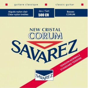 Encordoamento para Violão Nylon Savarez Corum New Cristal 500CR
