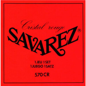 Encordoamento para Violão Nylon Savarez Cristal Soliste Red 570CR