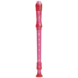 Flauta Doce Soprano Barroca Yamaha YRS-20BP-Pink Rosa