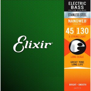 Encordoamento Elixir 14777 para Baixo 5 Cordas