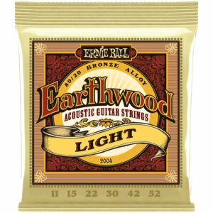 Encordoamento Ernie Ball Earthwood P02004 para Violão Aço